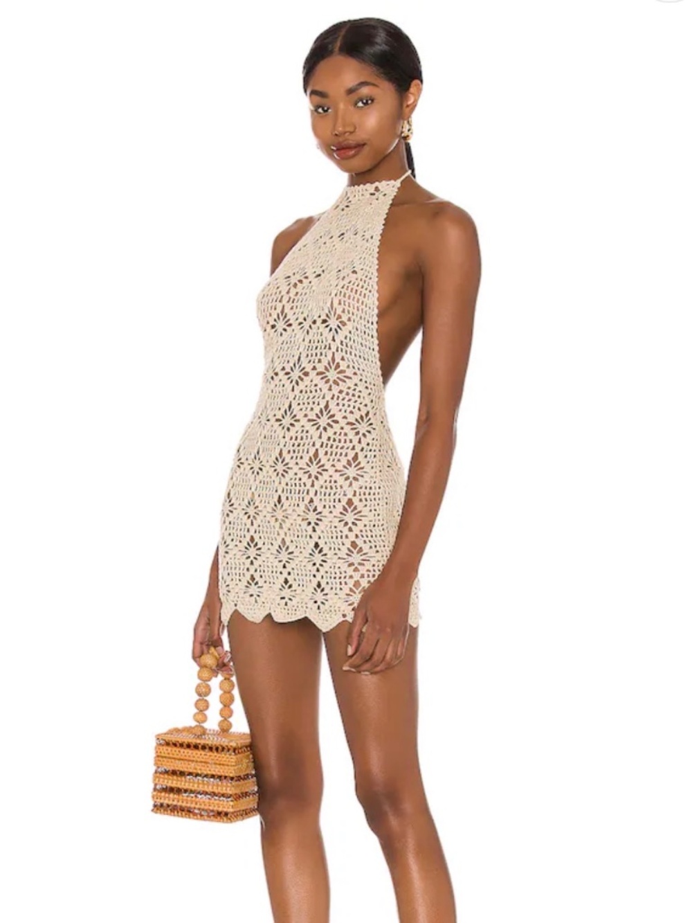 Tularosa Crochet Cover-Up Dress (Medium) - Picture 1 of 5